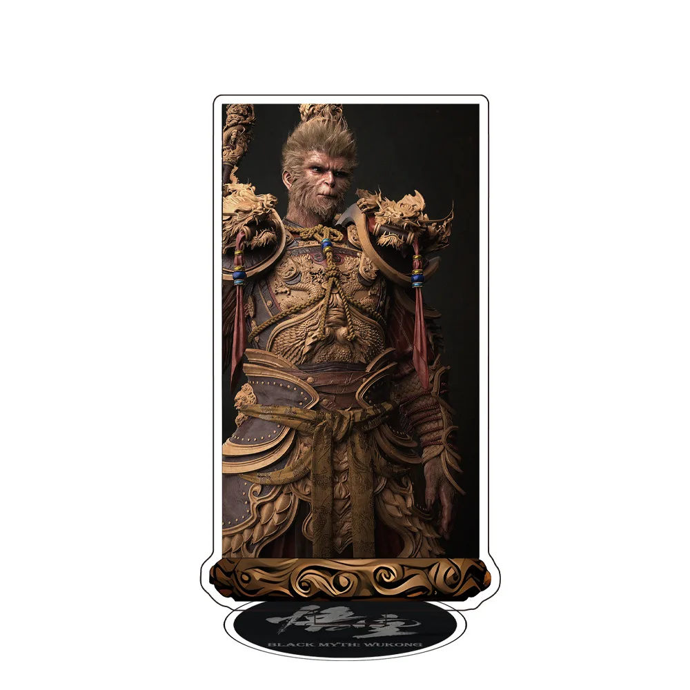 Black Myth: Wukong Acrylic Stand Ornaments Model Monkey King Pendant Accessories Game Peripherals Children's Toys Gifts