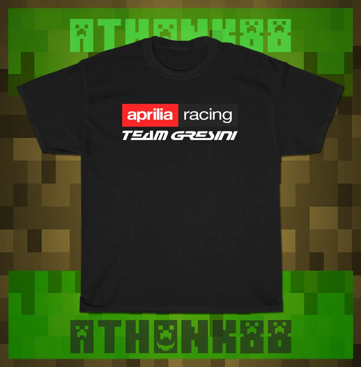 New T-Shirt Aprilia Racing Team Gresini Logo T-Shirt