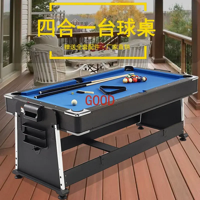 Multifunctional Billiards Table Home Standard American Black Eight Marble