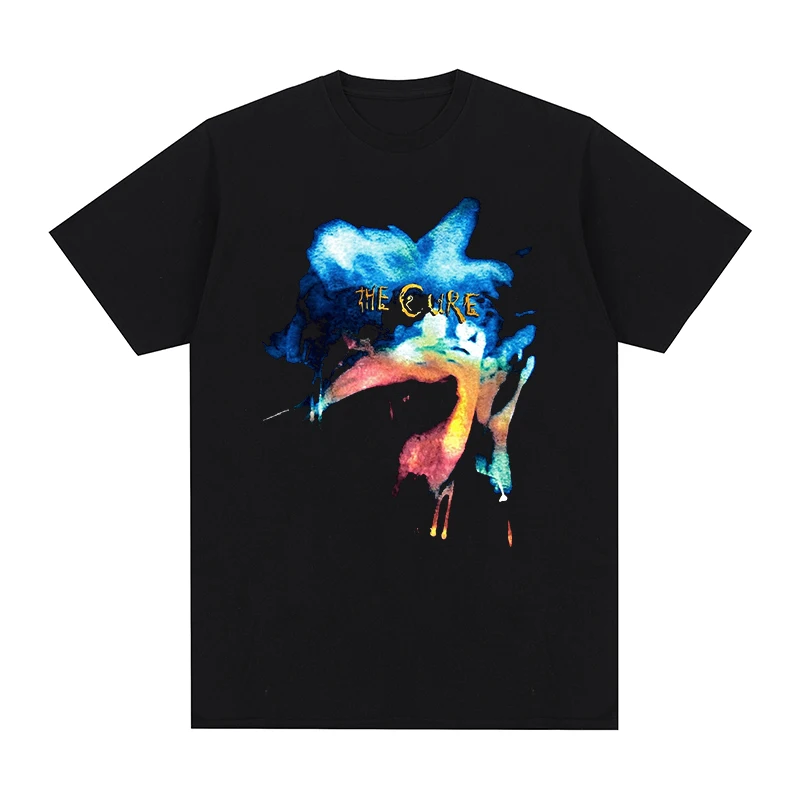 The Cure Band Vintage T-shirt Rock UK and Ireland Summer Tour Schedule Relaxing Cotton Men T shirt New Tee Tshirt Womens Tops