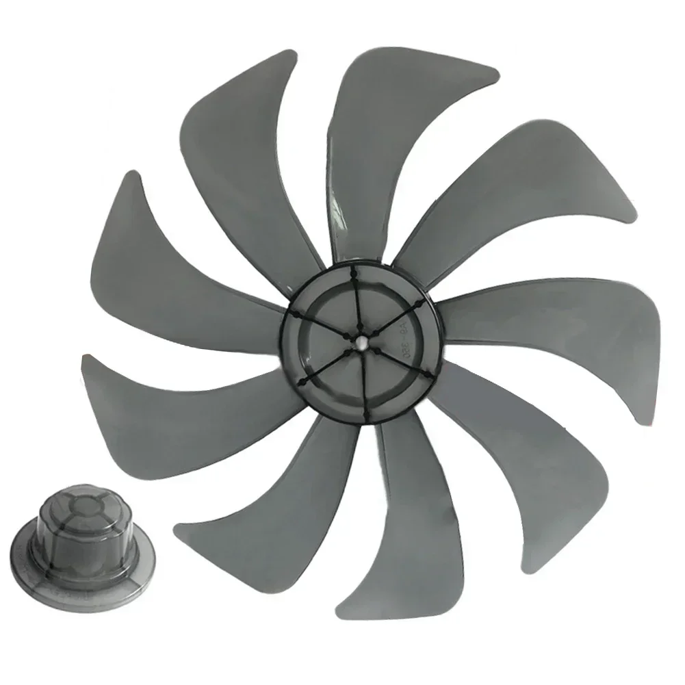 Floor Fan Nut Cover com lâminas, Silencioso com tampa da porca, Acessórios do ventilador