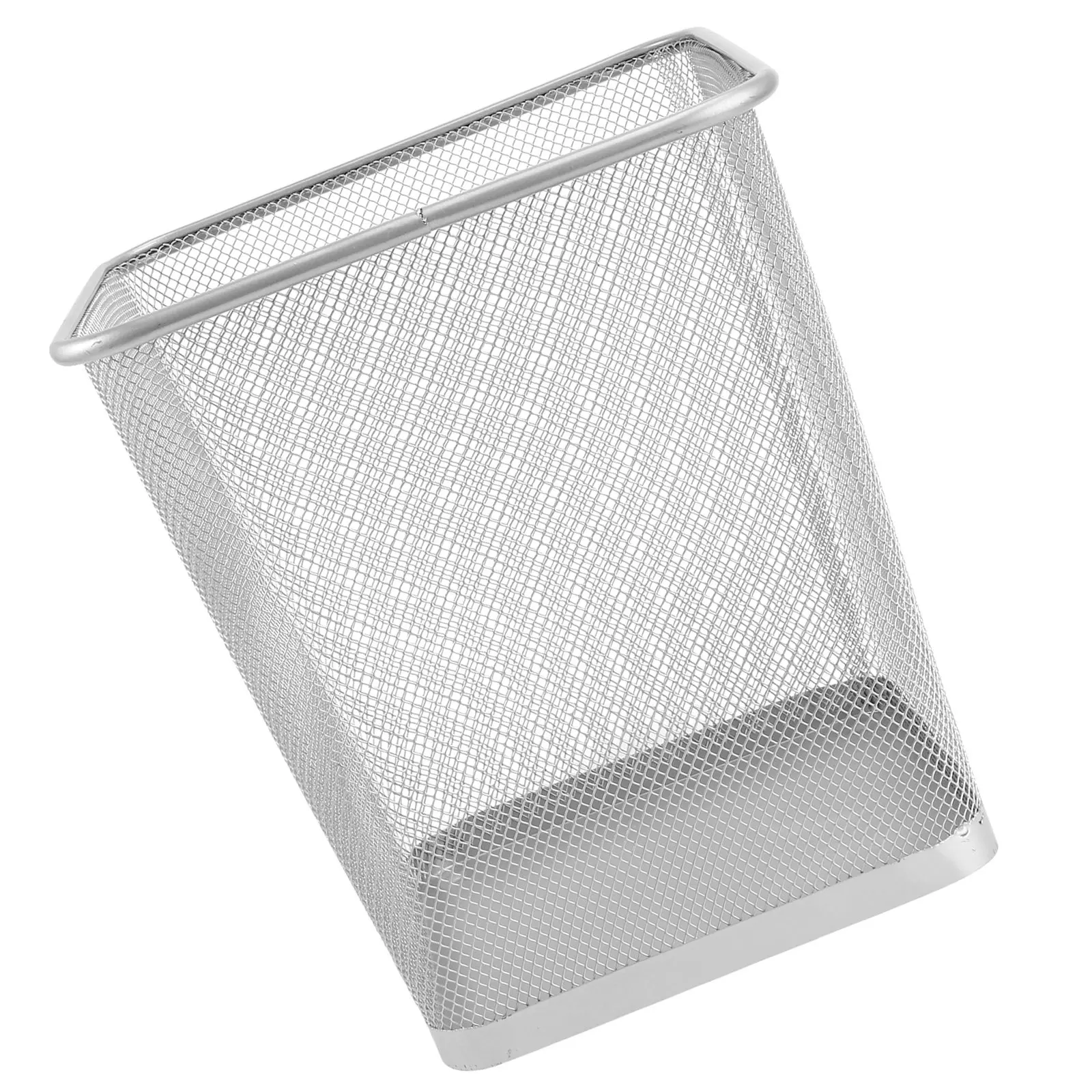 

1 шт. Премиум-мусорное ведро из железа, сверхпрочное, с лаковым покрытием, герметичное, с приподнятым дном 2 см, для кухни, ванной, гостиной