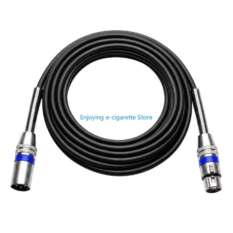 Spring Relief XLR Male to Female Cable, 3 Pin Cord for Speaker Placement and General Stage Routing Daily Y4QF