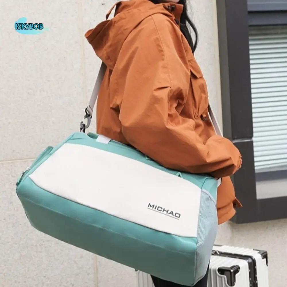 

Wet Dry Separation Travel Duffel Bag Large Capacity Waterproof Travel Luggage Bag Durable Wear resistant Gym Shoulder Bag