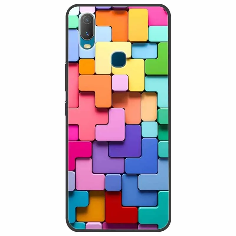 غطاء خلفي فاخر من البولي يورثين الحراري الناعم ، حافظات هاتف لفيفو Y11 ، من من الخارج ، من الخارج ، من جديد