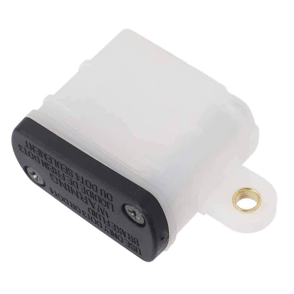 2pcs Square Angled Design Rear Brake Master Cylinder Replacement Part Universal Fit Brake Fluid Reservoir Tank