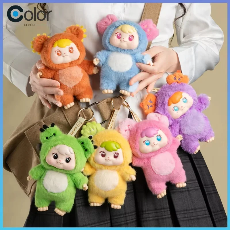 

В наличии Ajioo Plant Spirit Series слепая коробка аниме кукла Mystery Box милая овечья фигурка сумка-сюрприз кулон игрушка подарок для девочек