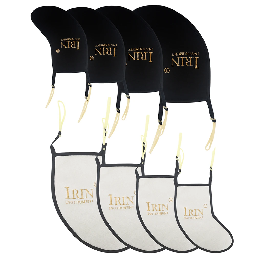 Irin Violine Kinn auflage Pad Protector Fleece Schulter auflage Pad für 4/4 3/4 1/2 1/4 1/8 1/16 Geigen saite Instrument Zubehör
