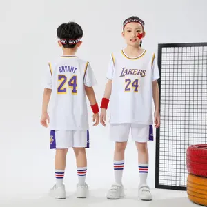 Trẻ em khô nhanh, bộ đồng phục hai miếng giả, áo bóng rổ, hấp thụ mồ hôi, bé trai và cô gái, mới, #24 12 Tắm phòng tắm bán hàng chính Primark - №4