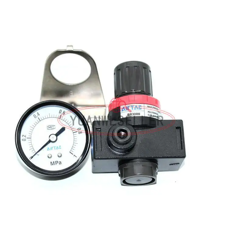 New One AIRTAC BR-3000 BR3000 Air Compressor Pressure Relief Regulator Valve