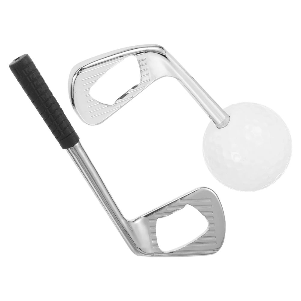 

2 Pcs Golf Bottle Starter Opener Hardware Beer Cap Spherical Lifter Novelty Beverage Zinc Alloy