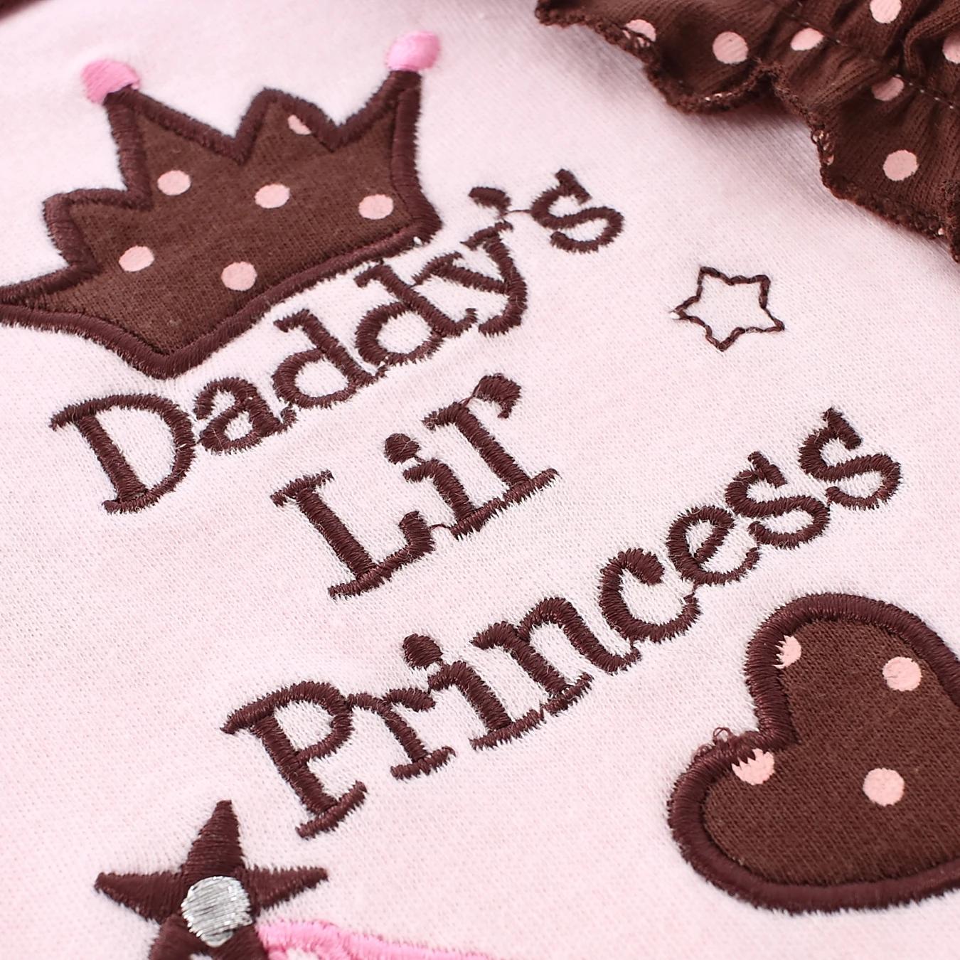 Princess Newborn Baby Girl Footies Ruffles Long Sleeves Jumpsuits for Autumn Cute Infant Girls Onesie Clothes