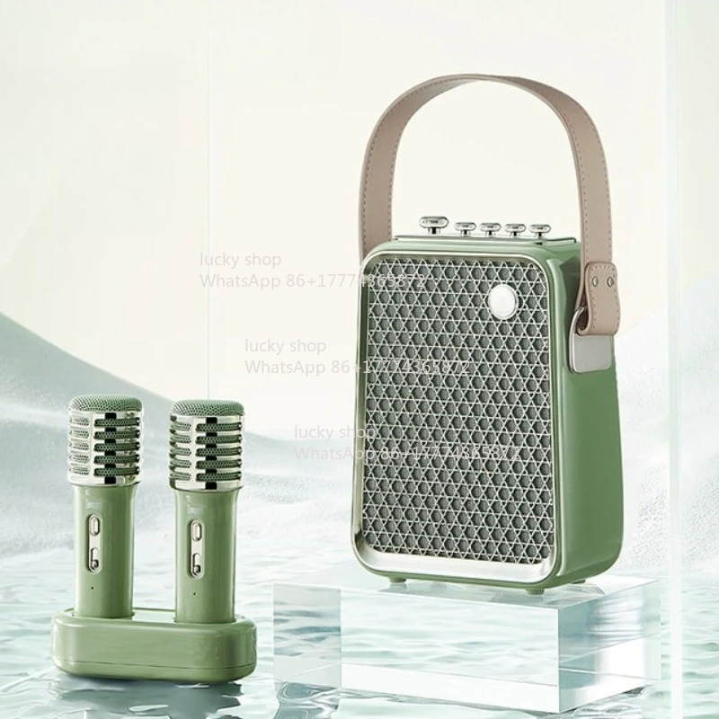 

Speaker Home Bluetooth Wireless Small Speaker Portable High Sound Quality Dual Microphone