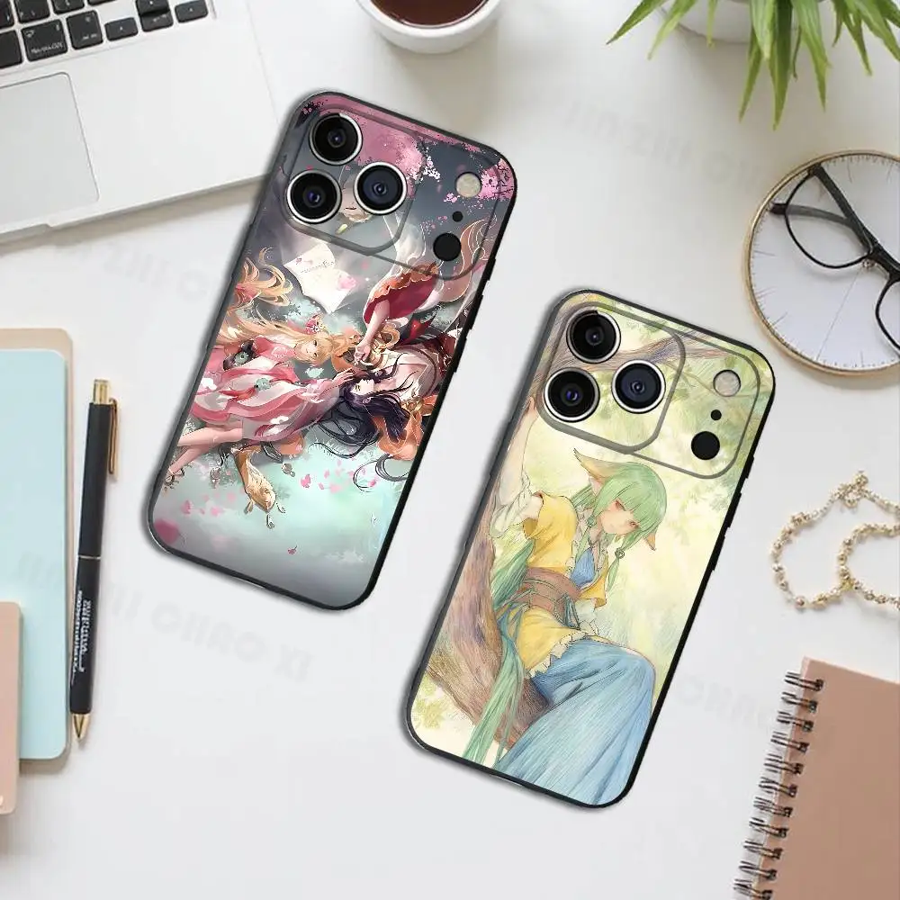 Funda de Silicona Fox Spirit M-Matchmaker para iPhone 17 16 15 14 13 12 11 X XS Plus Pro Max, Antigolpes y Suave