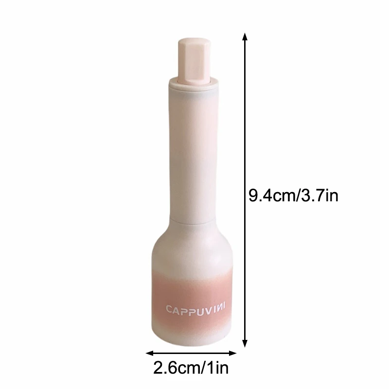 Cappuvini Finitura naturale a prova di sbavature a prezzi accessibili per gli studenti Matita per sopracciglia multifunzione con acqua sfocata Pennello quadrato Attaccatura dei capelli