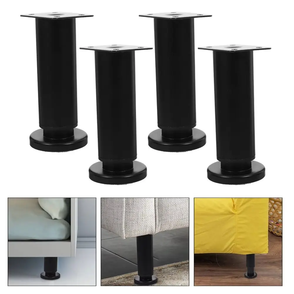 Adjustable Height Furniture Support Legs Load-Bearing Replacement Legs Bed Beam Support Leg Heavy-Duty DIY Accessories