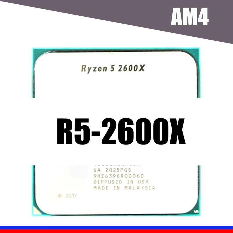 Ryzen 5 R5 2600X 3.6GHz 6-Core 12-Thread R5-2600X AM4