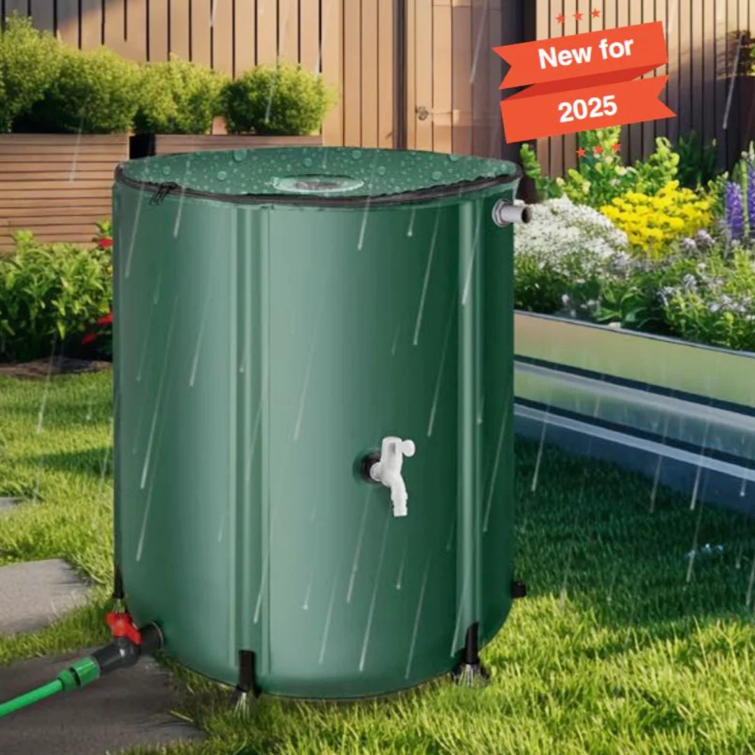 Outdoor 50 L - 1000 L rainwater collection tank bucket Portable rain bucket Foldable water storage container