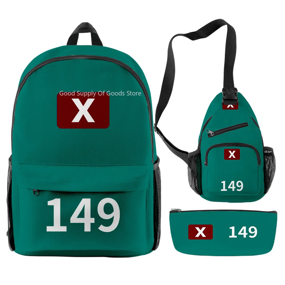 NEUE Korea Spiel Season2 Cosplay Rucksack Taschen Unisex Solide Druck Schulter Taschen Student Große Kapazität Schule Handtaschen Paket