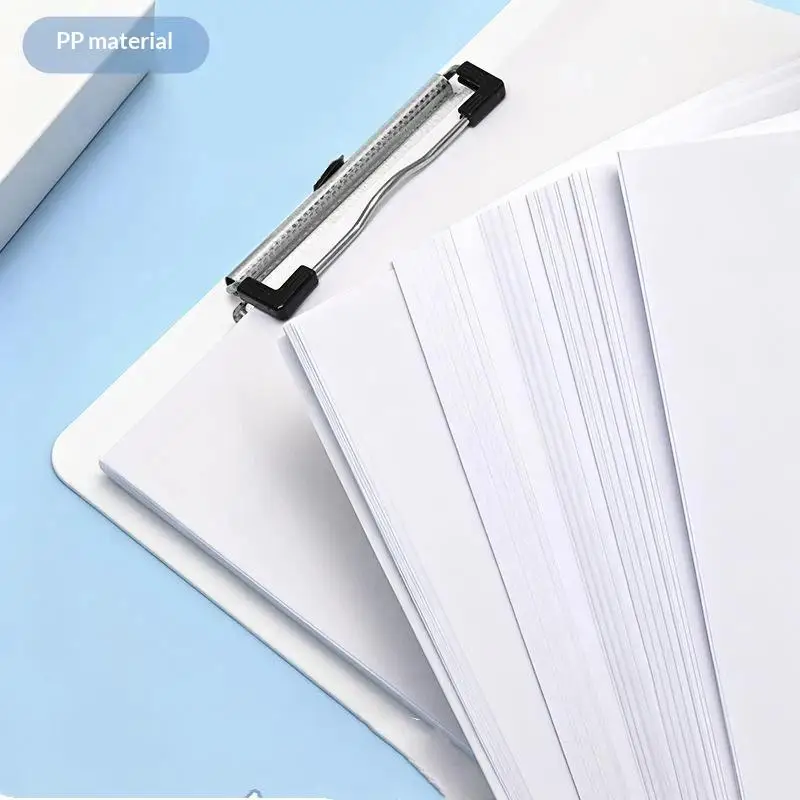@*A5 Bill Clipboard Memo Notebook Lightweight Looseleaf Paper Holder Multi-scenario Use Stationery for Office School
