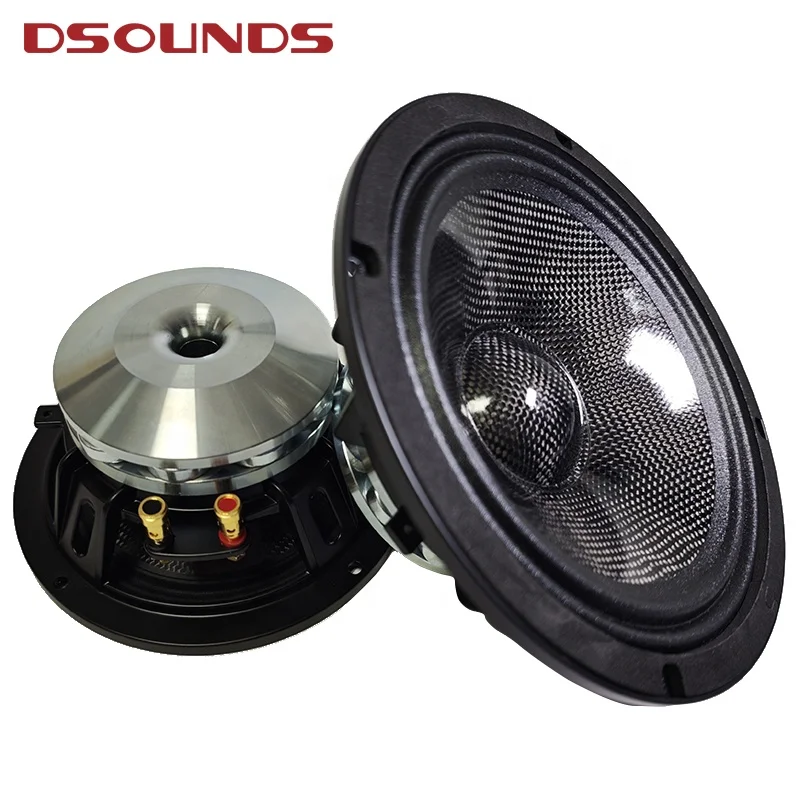 مكبر صوت للسيارة مقاس 6.5 بوصة مع مكبر صوت كربون كون برو لنظام صوت السيارة