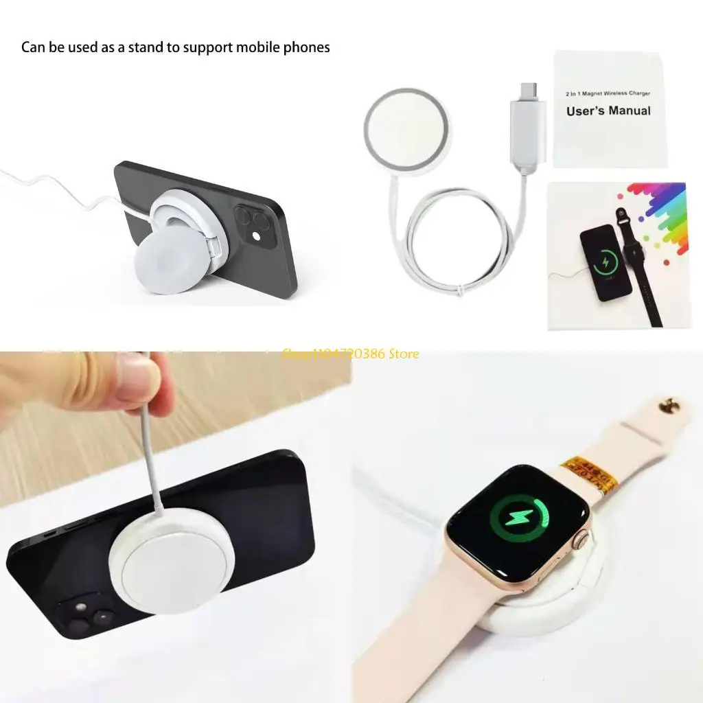 

K0EA 15W Wireless Used as a Bracket for phone Watch Devices Multifunctional