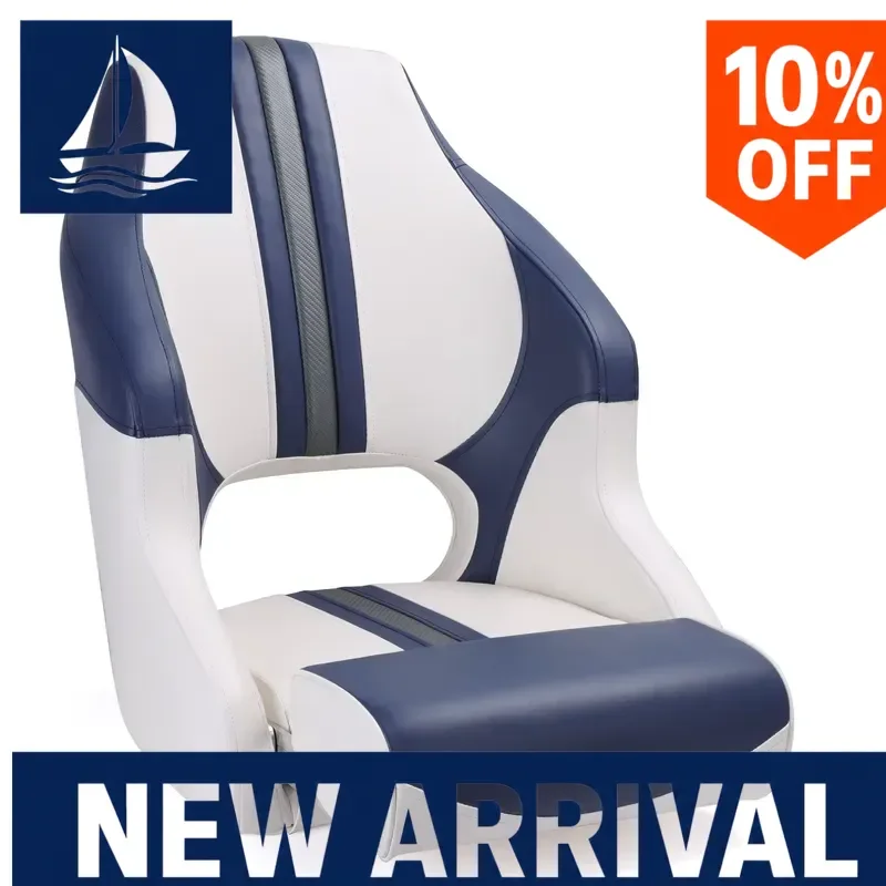 Marine Deluxe Folding Boat Seat Waterproof Pontoon Bats Seats Customized High Quality Fishing Kayak Canoe Accessories