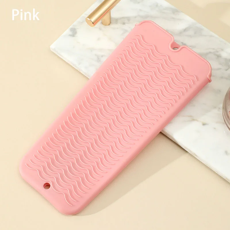 Portable Heat Resistant Mat for Hair Styling Tools