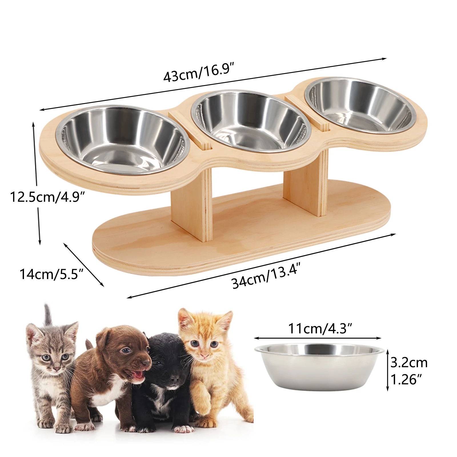 Thumbnail 2 - #21 New Stainless Steel Puppy Bowls Arrivals