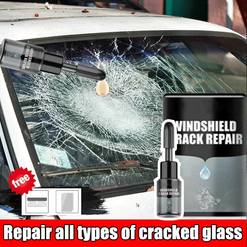 

Car Windshield Cracked Repair Tool Upgrade Auto Glass Repair Fluid Auto Window Scratch Crack Restore Car Accessories