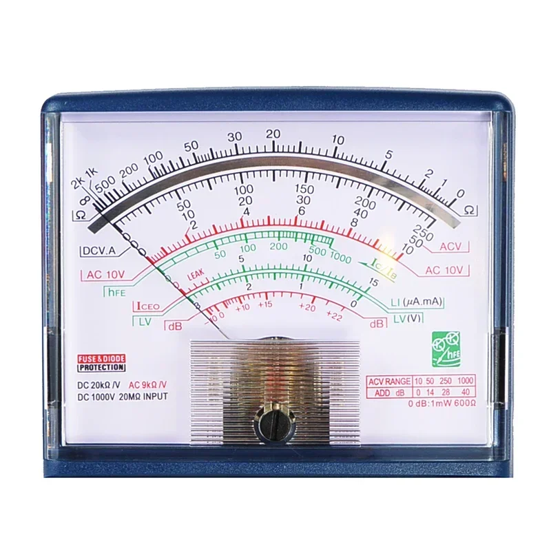 Taiwan Der ee DE-360/960/961TRN Pointer Multimeter High-precision Mechanical Anti-burn Universal Meter