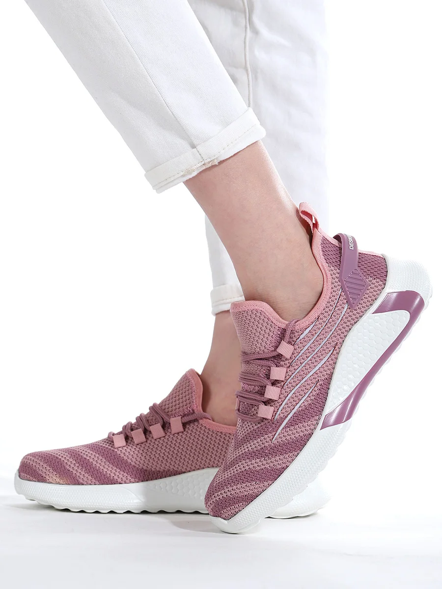 Roze veiligheidsschoenen voor dames Stalen kop anti-smash Lichte zachte ademende werkschoenen Industriële veiligheidsschoenen voor dames - afbeelding 2