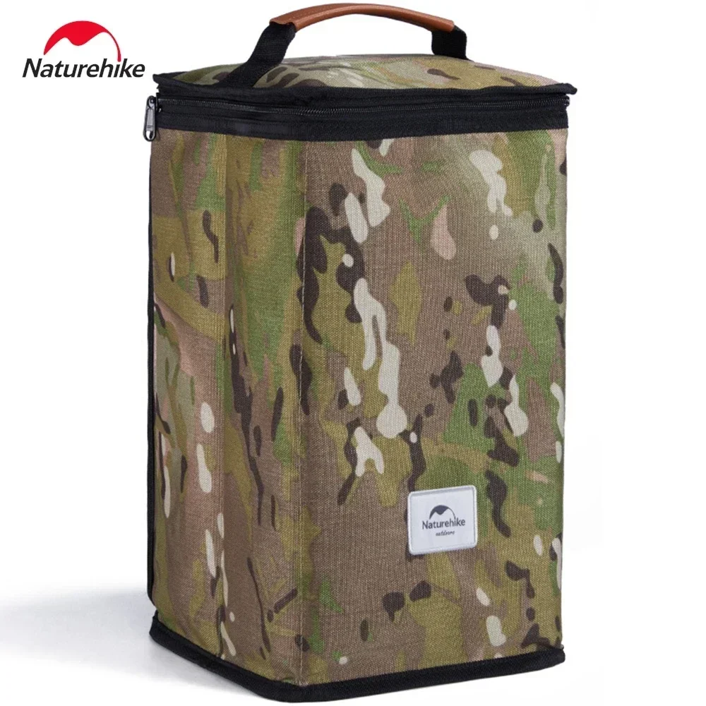 

Naturehike Outdoor Camouflage Storage Folding Light Bag Portable Waterproof Large Opening Zipper Camping Storage Bag