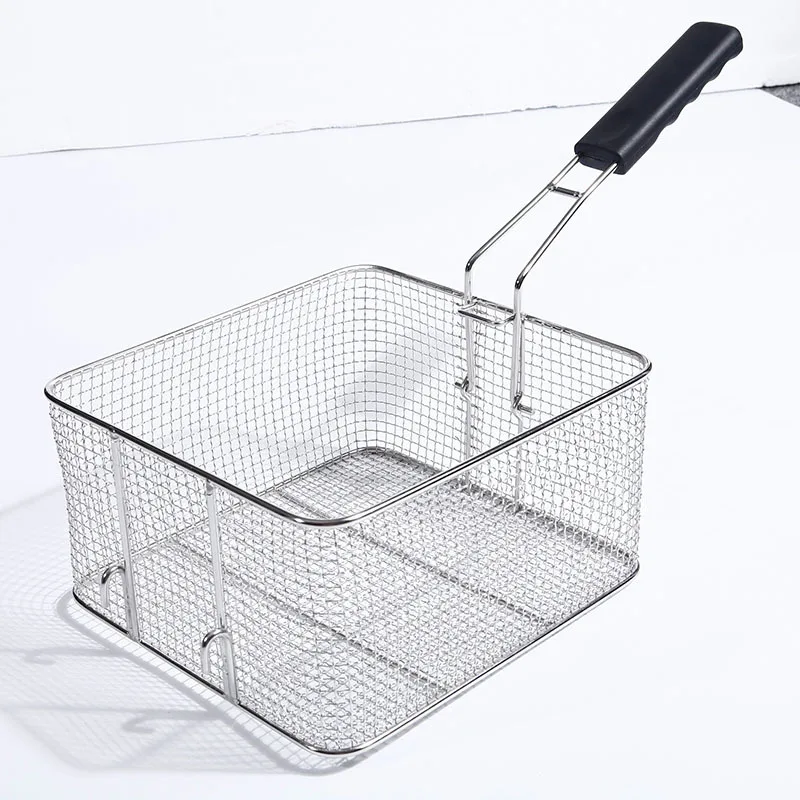 Fried net Fried net Fryer basket blue filter screen