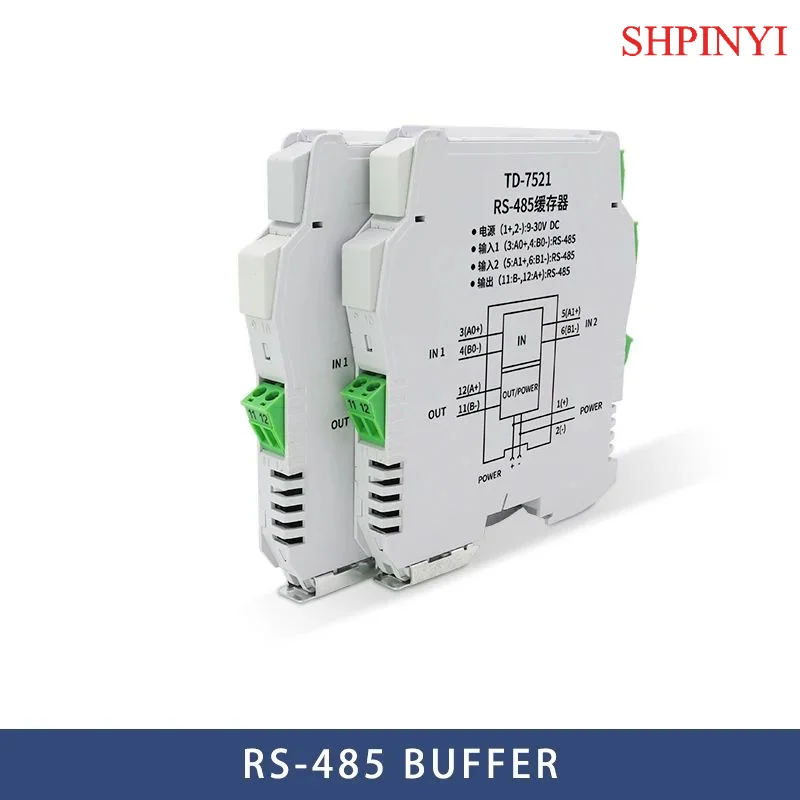 

RS-485 Изолированный повторитель с двумя хостами Разветвитель RS-485