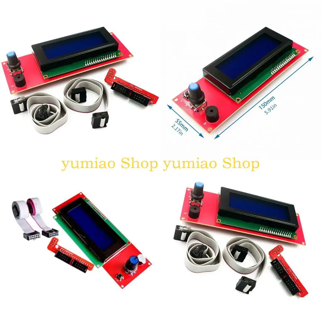 587B Card Compatible 20x4 LCD Smartests Display Controller For 3D Printer