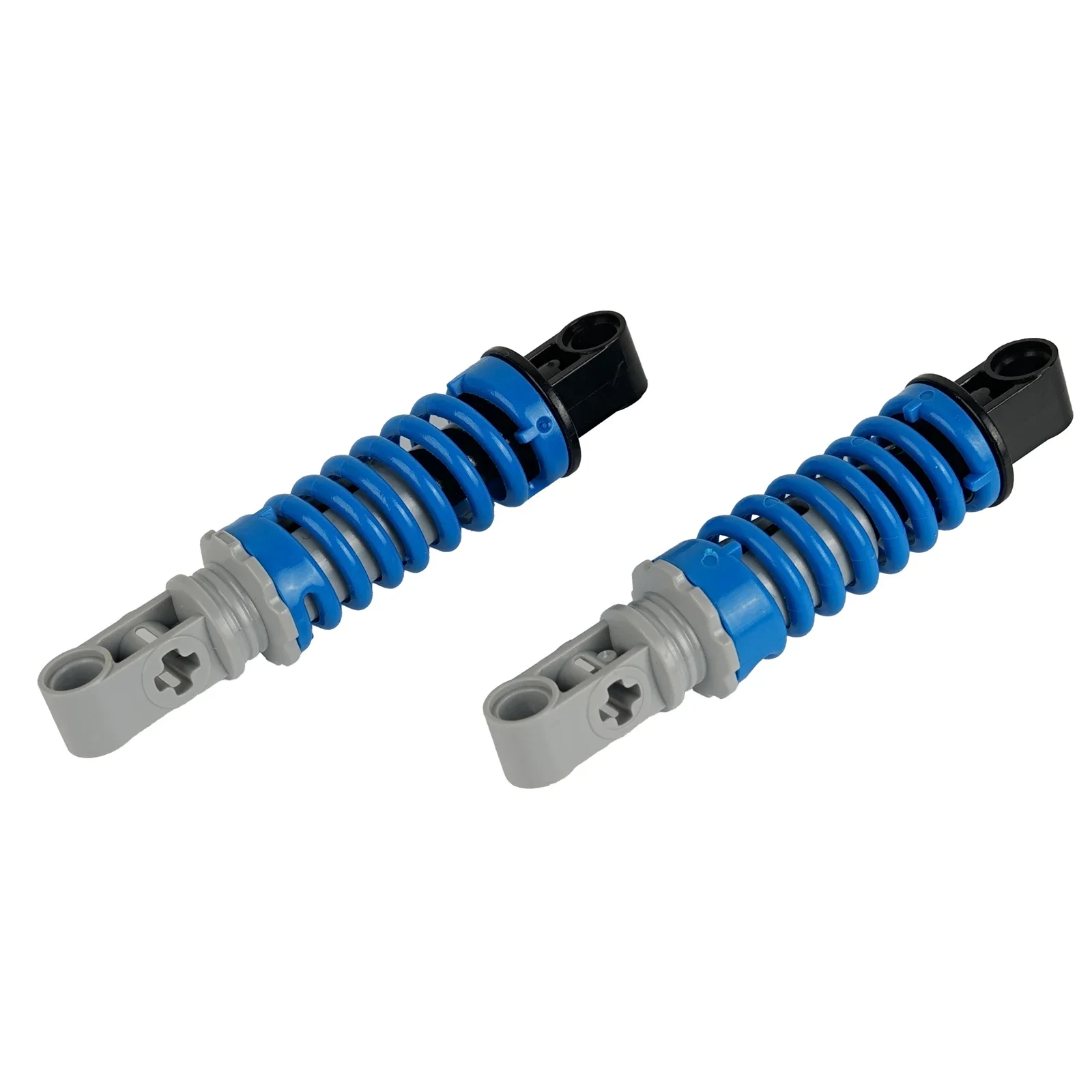 4 ピース/セット 9L スプリングショックアブソーバーテクニカルビルディングブロック部品 9717c01 車モデル MOC レンガ修正されたオートバイアクセサリー