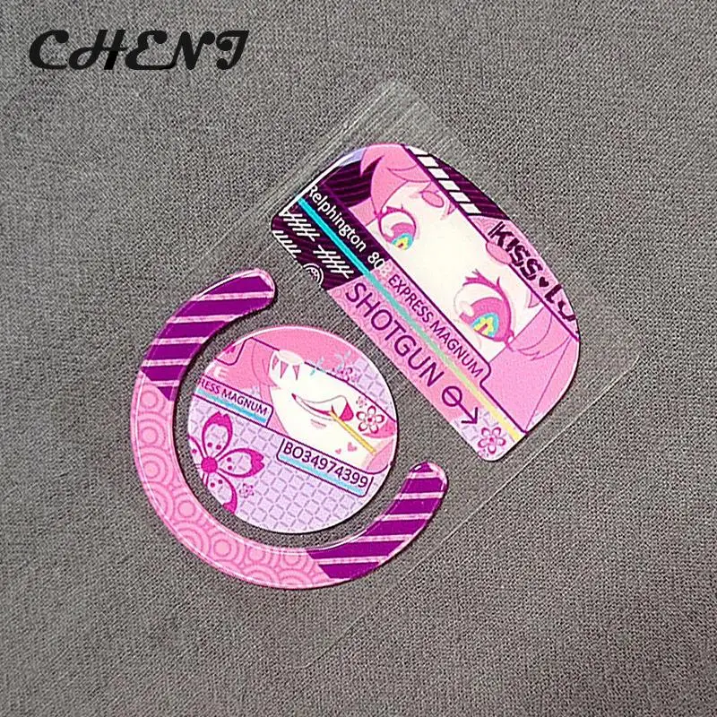 Glass Mouse Skates Glide Feet Pads Mouse Feet Sticker for  GPW GPW2 G-pro Wireless Gaming Mouse Rounded Curved Edges