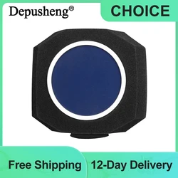 Depusheng PF8 Microphone Wind Shield Pop Filter Professional Condenser Mic Studio Sponge Soundproof Protection Cover Accessories