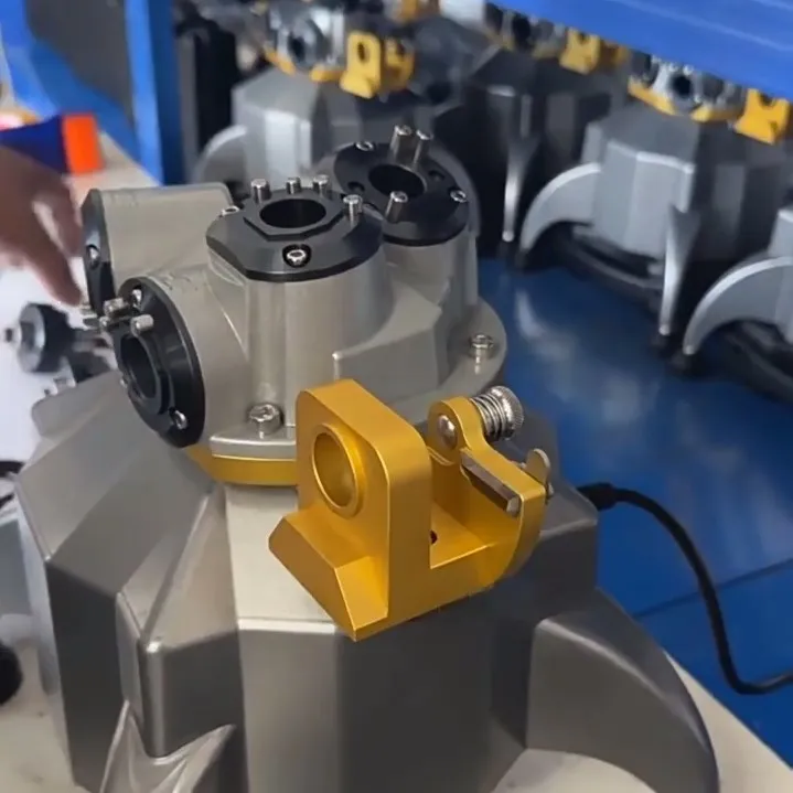 

LYBGACNC Milling Cutter Grinding and Cutting Integrated Machine High Precision Flute End Mill Drill Bit Grinder for 2&3&4 Blade