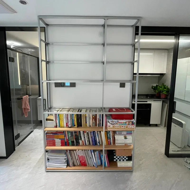 

Whole house aluminum profile cabinets, display racks, desk furniture
