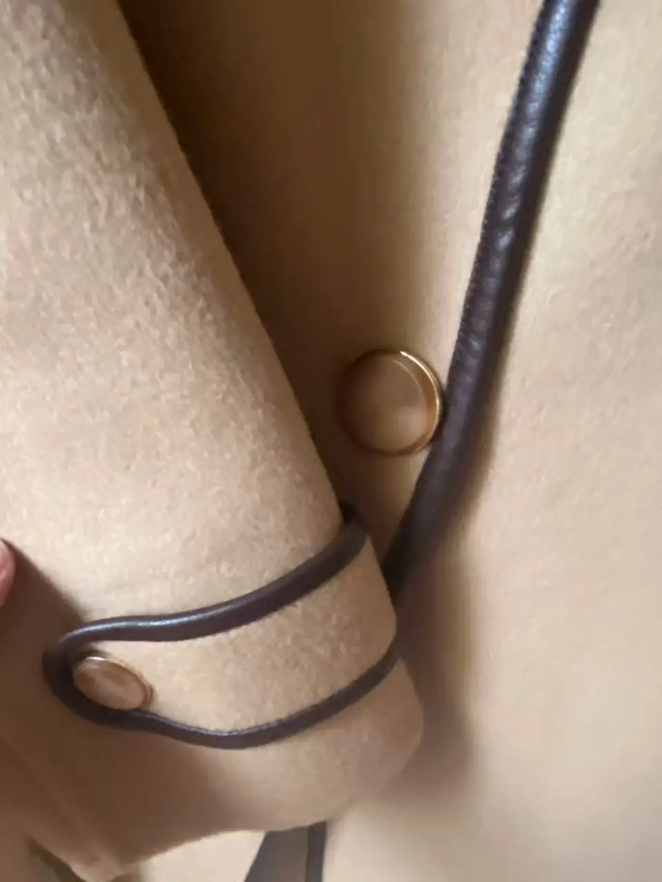 معطف صوف أنيق عالي الجودة قابل للعكس للنساء وصل حديثًا لخريف وشتاء 2025 معطف صوف متوسط الطول #6