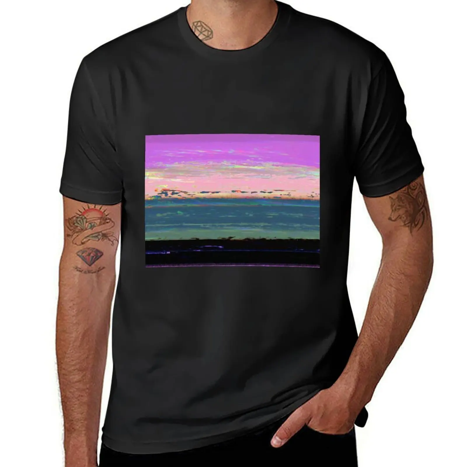 Glitch Art Series #2 T-Shirt quick-drying new edition hippie clothes heavyweight t shirts for men