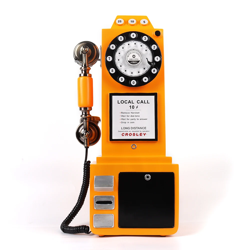 European Retro Audio Wedding Message Book Phone Guest Audio Sign-In Book Banquet Blessing Audio Message Recording Phone