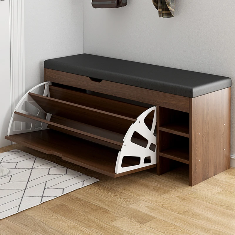 

Shoe changing stool, household doorstep flip bucket, sittable shoe dressing stool, doorstep stool, doorstep simple shoe rack