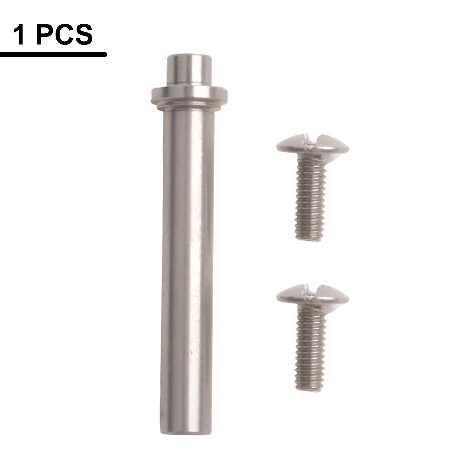 1/5 Stück Angelrollen-Griffstange, Kipphebelarm, Metall-Ersatzteil mit Schrauben für DIY-Reparatur, Silber, 28,9 x 4 mm – Detail 14