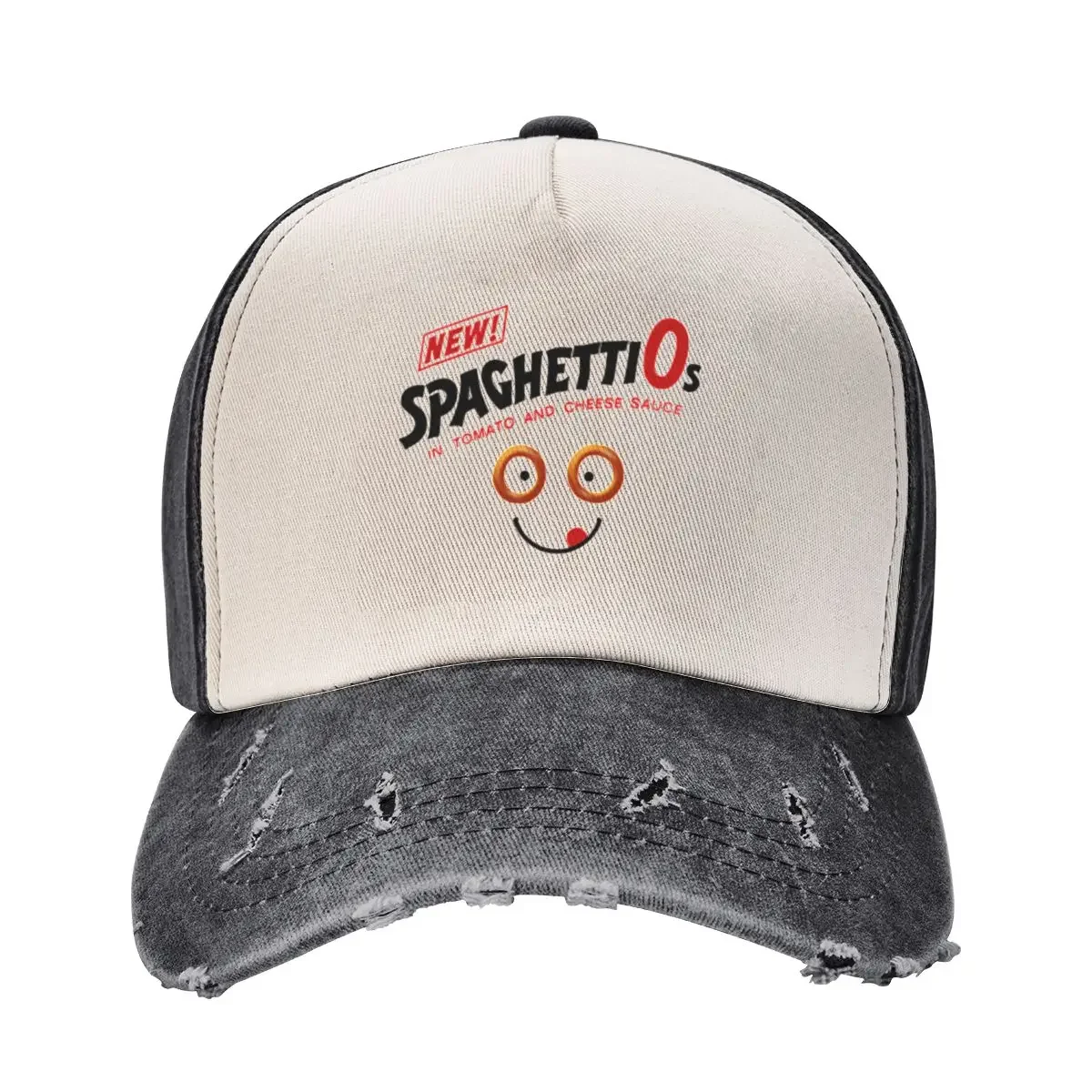 SPAGHETTI O's PACKAGING Baseball Cap sun hat Streetwear Luxury Woman Men's