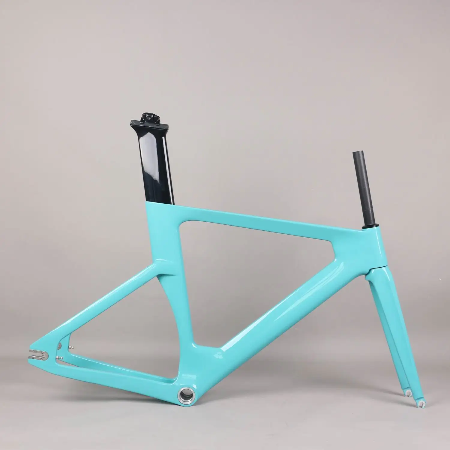 2023 custom paint carbon track frame road frames fixed gear bike frameset fork have hole