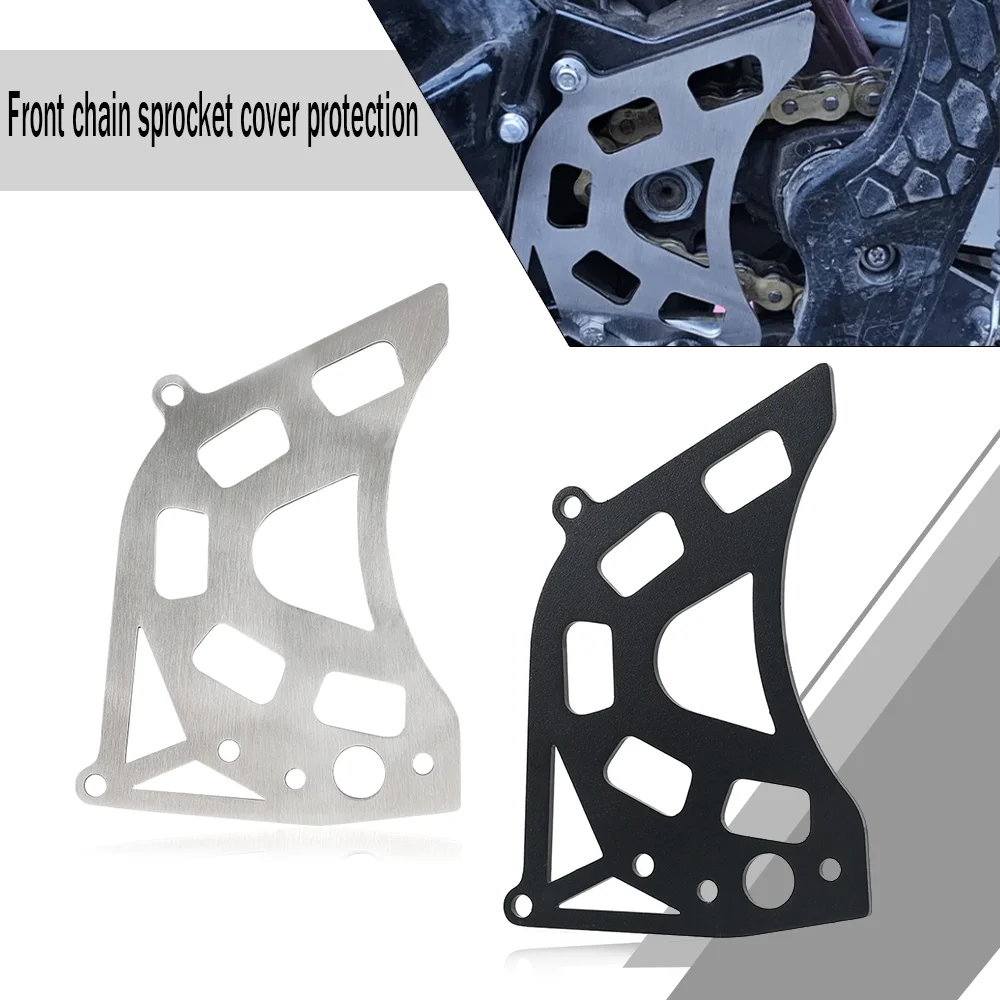 

For Kayo KT250 Hengjian 2 stroke DT230 Loncin MT250 Motorcycle Accessories Front Sprocket Cover Chain Guard Aluminum Chain Cover