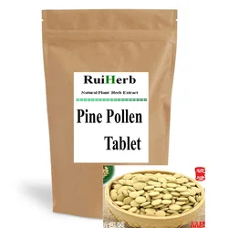 1Pack Organic Pine Pollen Powder Tablet 99 Percent Broken Cell Wall
